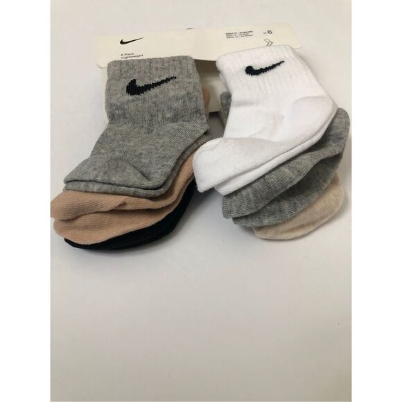 Nike Baby Socks 6-pack size 12-24 Months - Picture 4 of 5